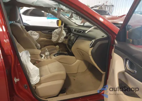 2015 Nissan Rogue Sv z USA, uszkodzony, nr VIN KNMAT2MT0FP524373